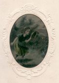 C.L. Lovejoy - Four Beautifully Hand-Colored Tintypes of Paintings
