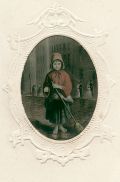 C.L. Lovejoy - Beautifully Hand-Colored Tintype of a Painting