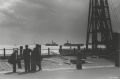 Ilse Bing - New York Battery with the Statue of Liberty