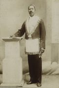 Anonymous - African American Man Wearing Fraternal Uniform
