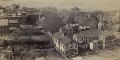 J. C. Lane & Co. - View of Church, Houses and Harbor, Sag Harbor, New York