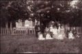O. N. Brown - Gathering of the Isaac, Fausey, Filson, Bulkley, and Wood Families Posed in Front of the Isaac's Home/Dress Making Shop