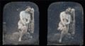 Anonymous - Female Nude Kneeling Amongst Artifacts and Textiles