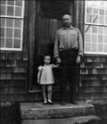 James Thrall Soby - Alexander Calder and his Daughter, Sandra, Roxbury, Connecticut