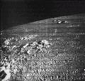 NASA - Lunar Orbiter III - The Moon- Looking North toward the Area of Galilaei (Site S-30)