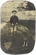 Anonymous - Boy with Dog Anonymous - Boy with Dog