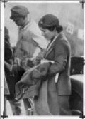 Keystone Agency - Anne Morrow Lindbergh, Paris (possibly  her first public appearance since the abduction of her son)