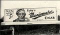 Anonymous - 6 Photographs of Hand-Painted Billboards Advertising Muniemaker Cigars, Photographed in New Haven, CT Area