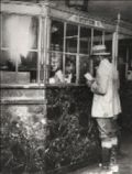 Underwood & Underwood - Teller and Customer at Dunbar National Bank, Harlem, NY