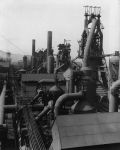 CIL Bureau of Photography - General View of Blast Furnaces at U.S. Steel's Edgar Thomson Works, Braddock, PA