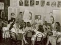 Anonymous - Actresses Receiving Beauty Tips From Warner Brothers' Instructor (Make-up)