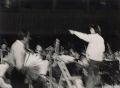 F.B. Grunzweig - Seiji Osawa, Japanese Conductor with Orchestra (Strings)
