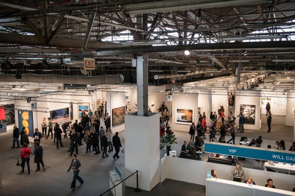 Entrance to last year's AIPAD Photography Show on Pier 94. (Photo by Julienne Schaer)