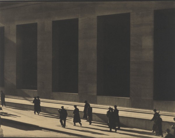Paul Strand, American, Street, New York. Philadelphia Museum of Art, The Paul Strand Retrospective Collection, 1915-1975, gift of the estate of Paul Strand, 1980 © Paul Strand Archive/Aperture Foundation Paul Strand, American, Street, New York. Philadelphia Museum of Art, The Paul Strand Retrospective Collection, 1915-1975, gift of the estate of Paul Strand, 1980 © Paul Strand Archive/Aperture Foundation