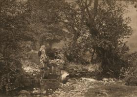 Henry Peach Robinson - The Stream in Summer