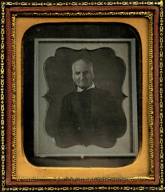 Anonymous - Dag of a Daguerreotype of Elderly Man, Jonathan Taylor