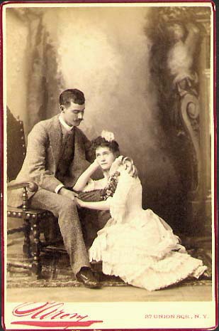 Sarony Studio - Fred Ross and Maude Cathcart Sarony Studio - Fred Ross and Maude Cathcart