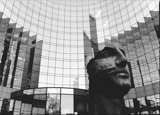 Stone Head and Architecture