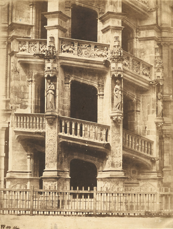 Fr. Alphonse Fortier - Escalier de Chateau de Blois Fr. Alphonse Fortier - Escalier de Chateau de Blois