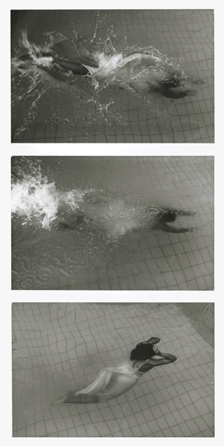 Anonymous - Three-Part Series of a Fully Clothed Woman Diving in Water Anonymous - Three-Part Series of a Fully Clothed Woman Diving in Water