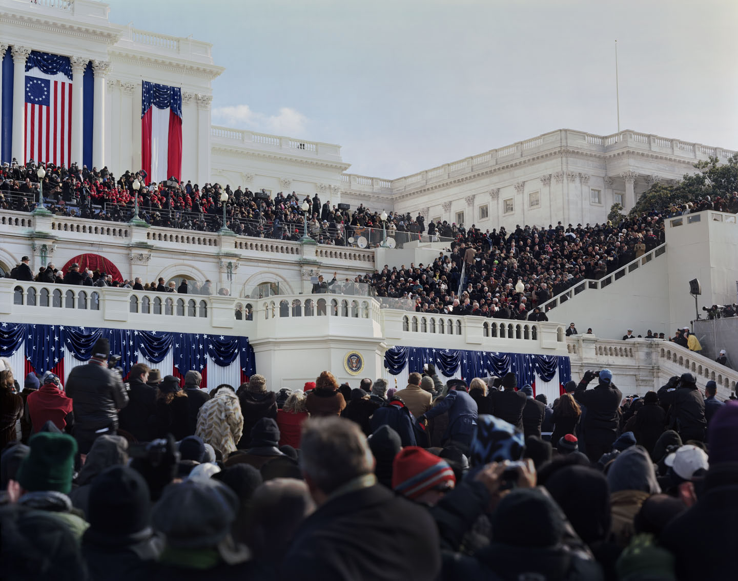 Jerry Spagnoli - Obama Inauguration (After Swearing In) Jerry Spagnoli - Obama Inauguration (After Swearing In)