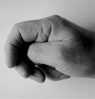John Coplans - Self Portrait (Clenched Thumb II)