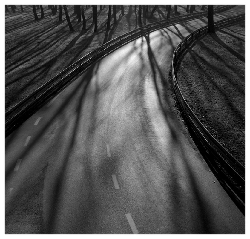 Stanko Abadžic - Road with Light and Shadows, Zagreb,Croatia Stanko Abadžic - Road with Light and Shadows, Zagreb,Croatia
