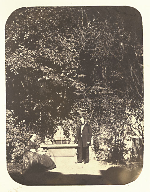 Album of Salt Prints, including Group with Leopard