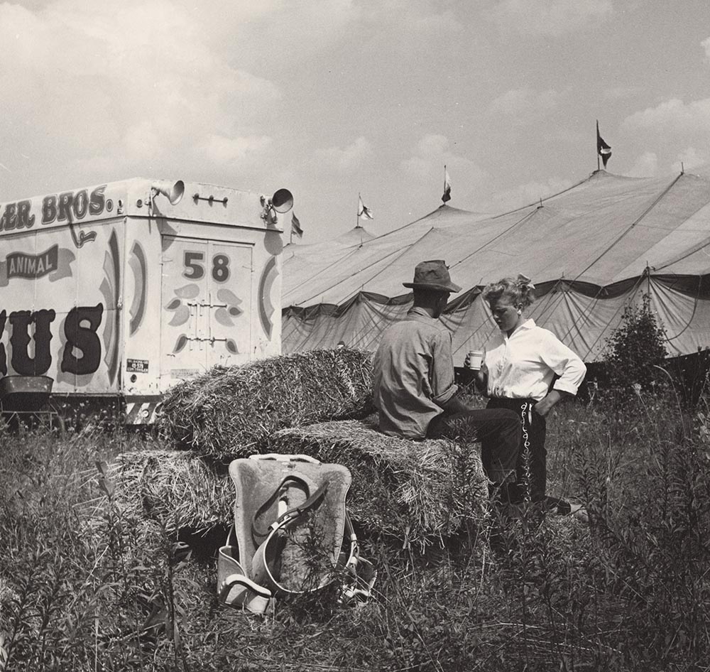 Kenneth Heilbron - Backyard, Kelly Miller Circus Kenneth Heilbron - Backyard, Kelly Miller Circus