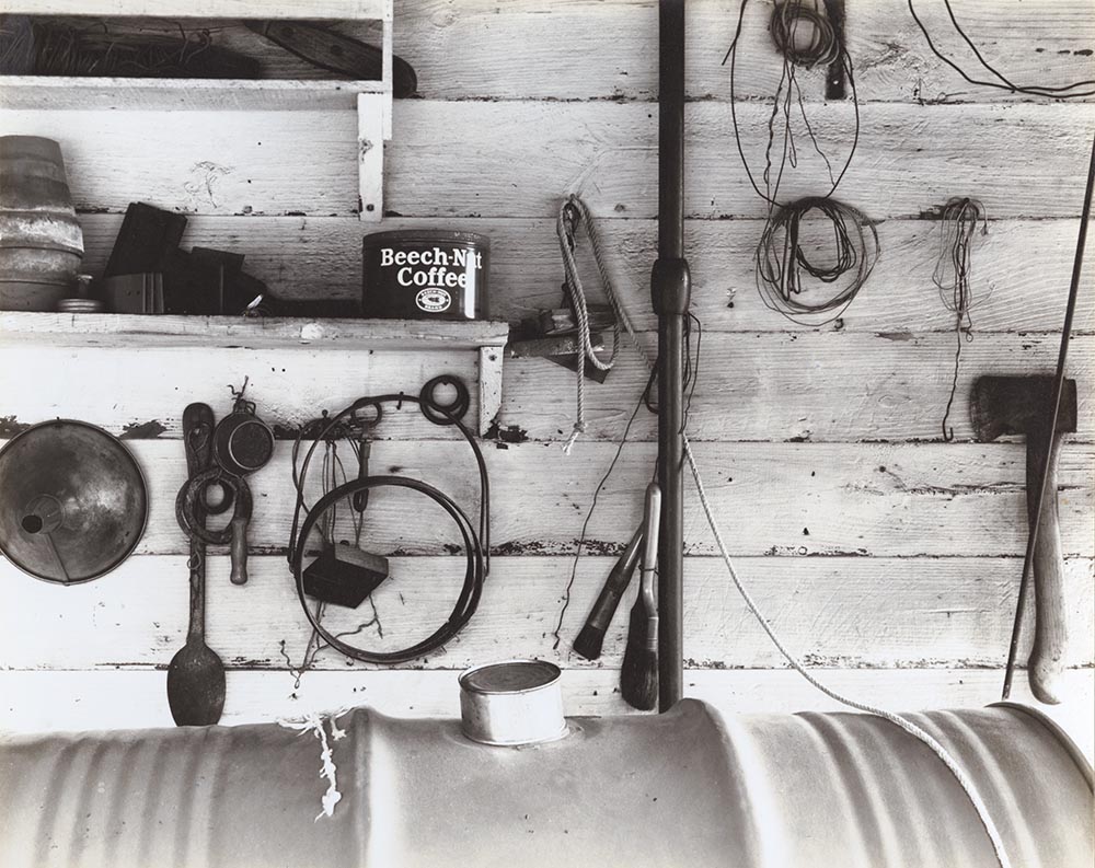 Walter Goodwin - Tool Shed with Beechnut Coffee Can