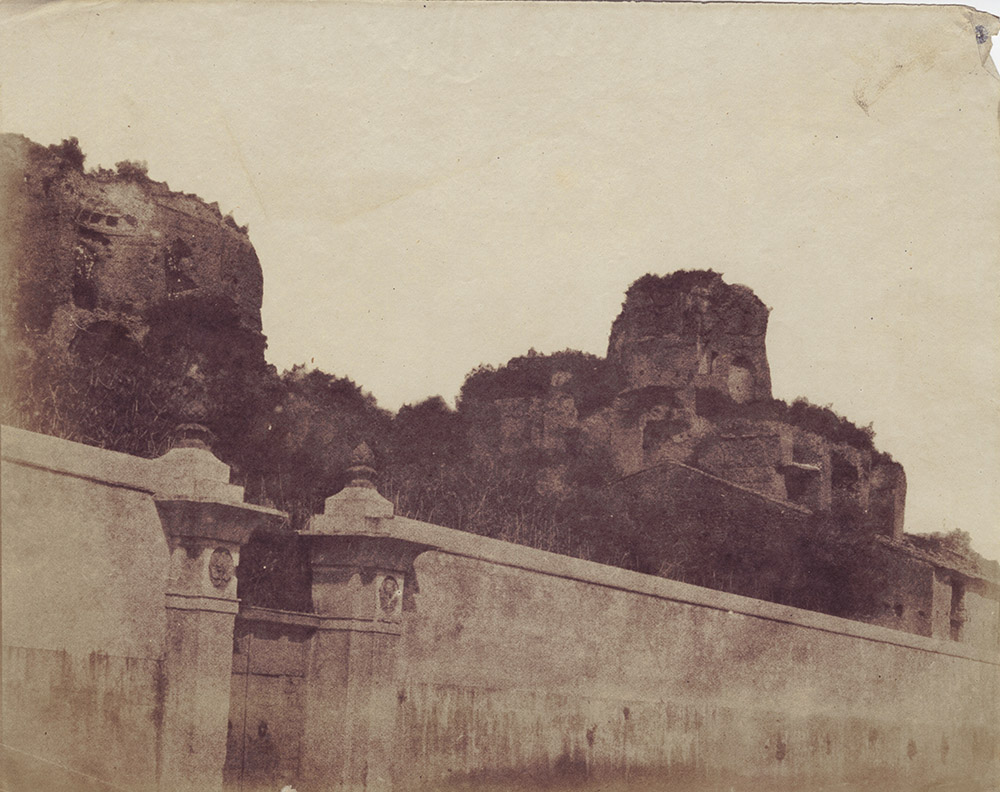Octave de Bermond de Vaulx (attributed to) - Rome, Possibly Largo di Torre Argentina before Excavation Octave de Bermond de Vaulx (attributed to) - Rome, Possibly Largo di Torre Argentina before Excavation