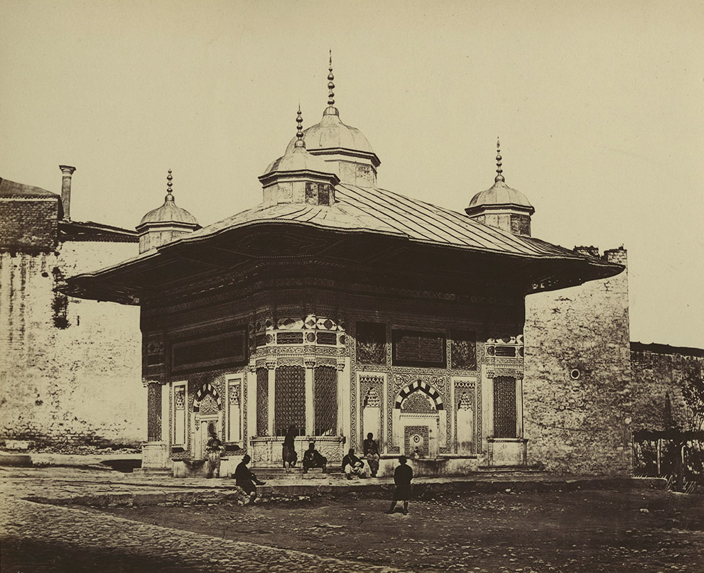 Robertson & Beato - Fountain of Sultan Selim, Constantinople, Turkey