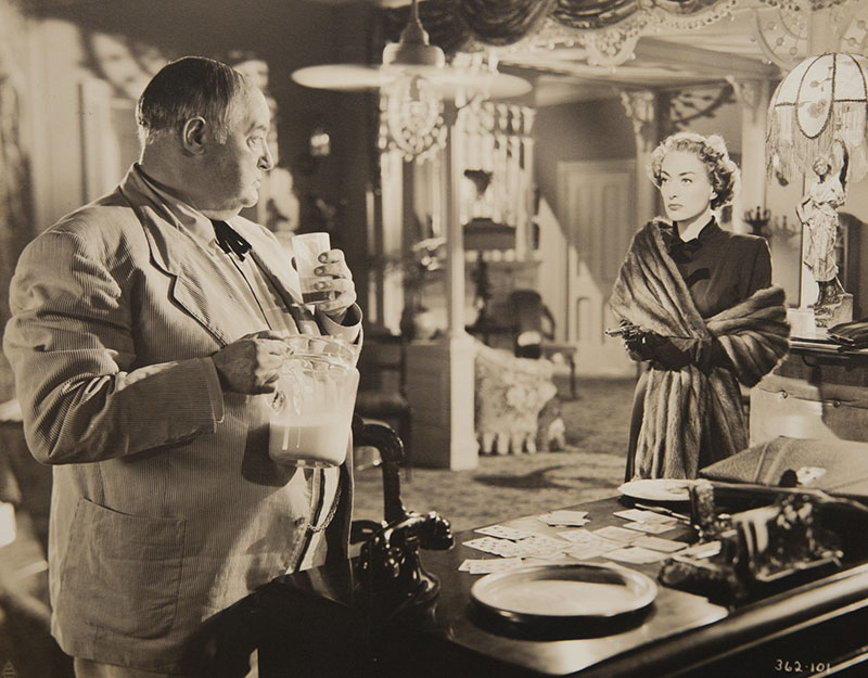 Fred Morgan - Joan Crawford and Sidney Greenstreet in Flamingo Road Fred Morgan - Joan Crawford and Sidney Greenstreet in Flamingo Road