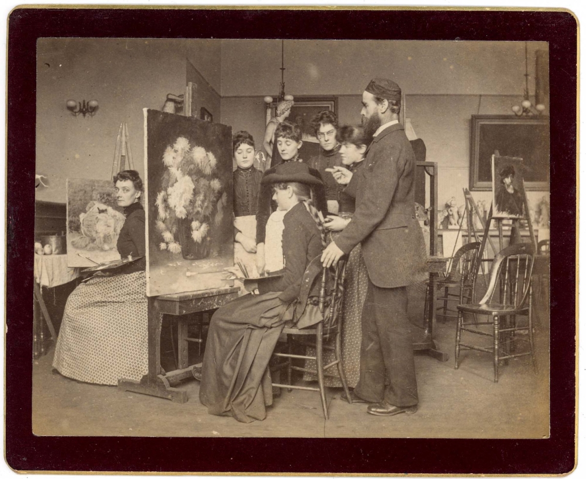 Anonymous - Art Class Interior Scene