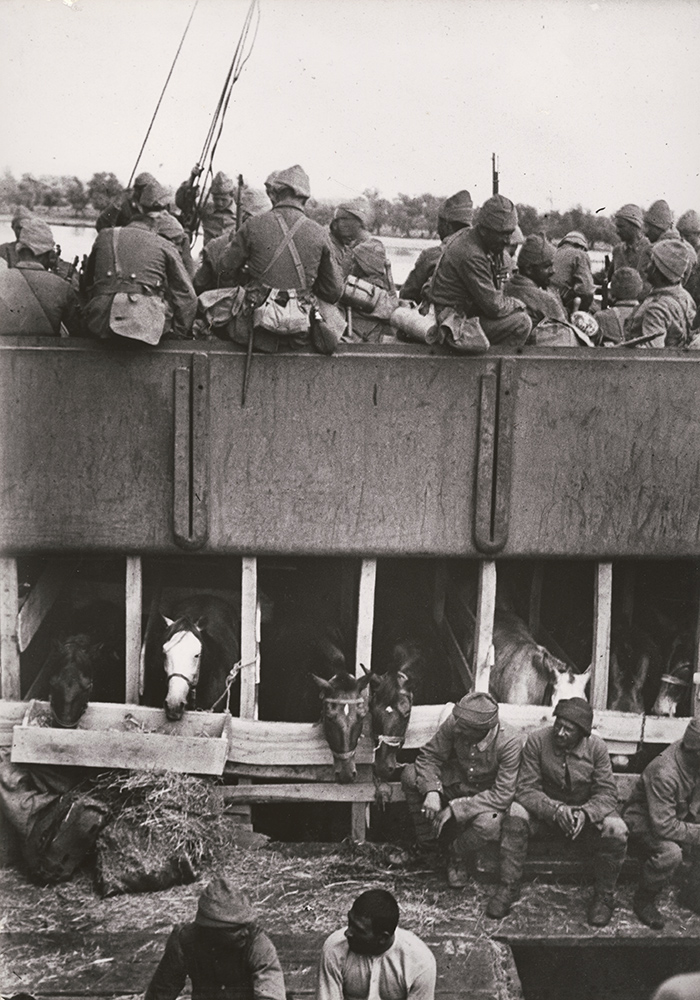 André Kertész - Turkish Troops on Board the Minna Horn, Braila, Romania André Kertész - Turkish Troops on Board the Minna Horn, Braila, Romania