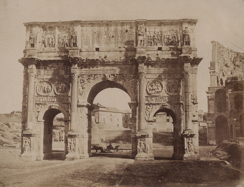 Giacomo Caneva - Arch of Constantine Giacomo Caneva - Arch of Constantine