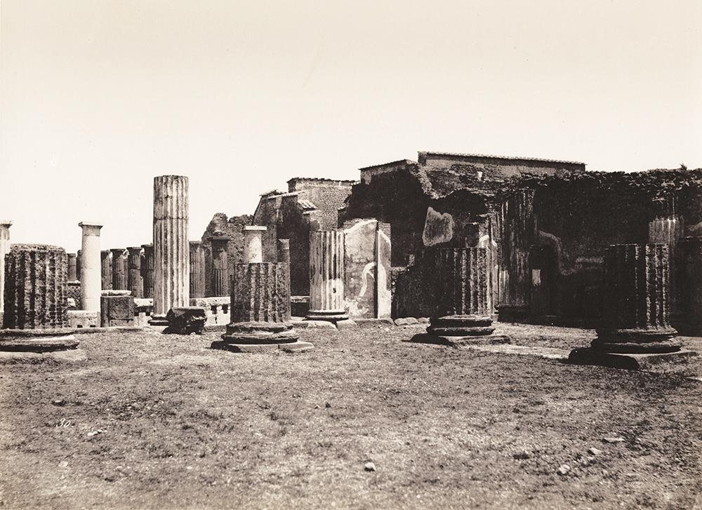 Gustave Le Gray / Firmin-Eugène Le Dien - Pompei, Interieur de la Basilique Gustave Le Gray / Firmin-Eugène Le Dien - Pompei, Interieur de la Basilique
