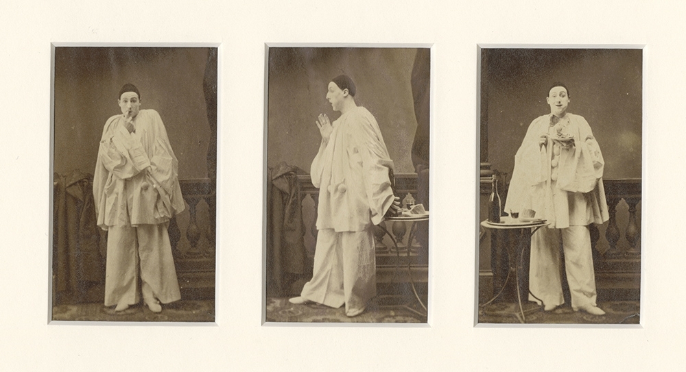 Possibly Adrien Tournachon-Nadar - Charles Debureau in Pierrot