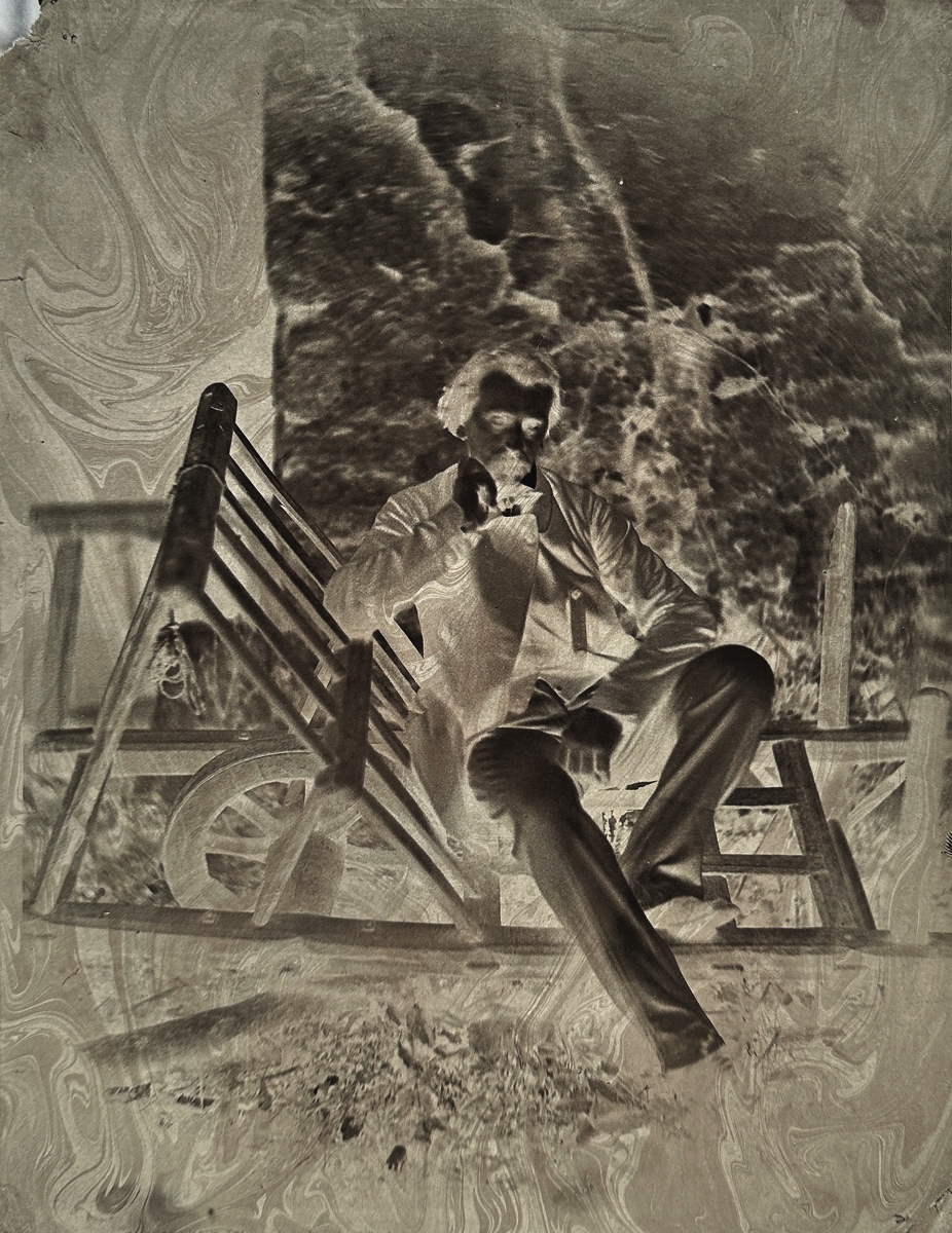 Louis-Rémy Robert - Sculptor Jean-Baptiste Jules Klagmann Seated on a Cart