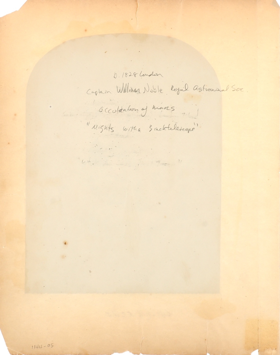 Portrait of Captain William Noble, F.R.A.S.