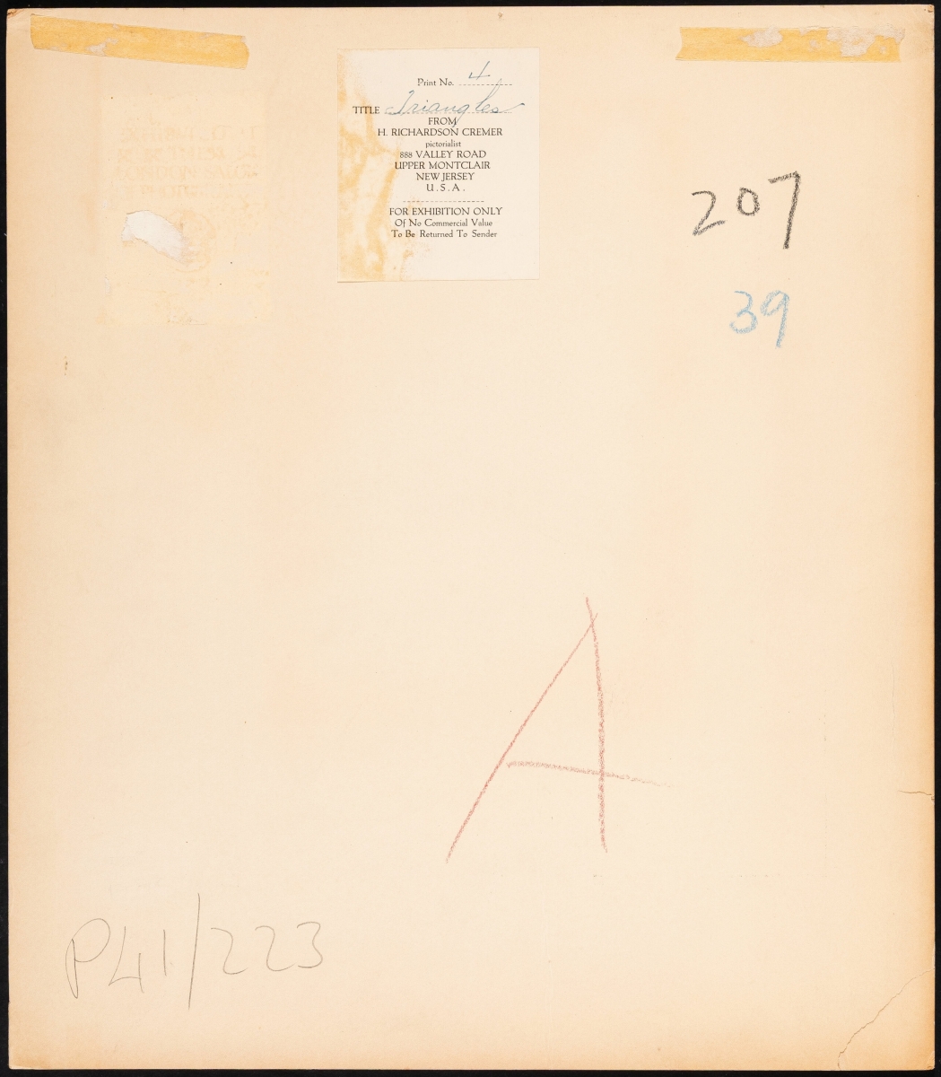 "Triangles" (Female Nude)