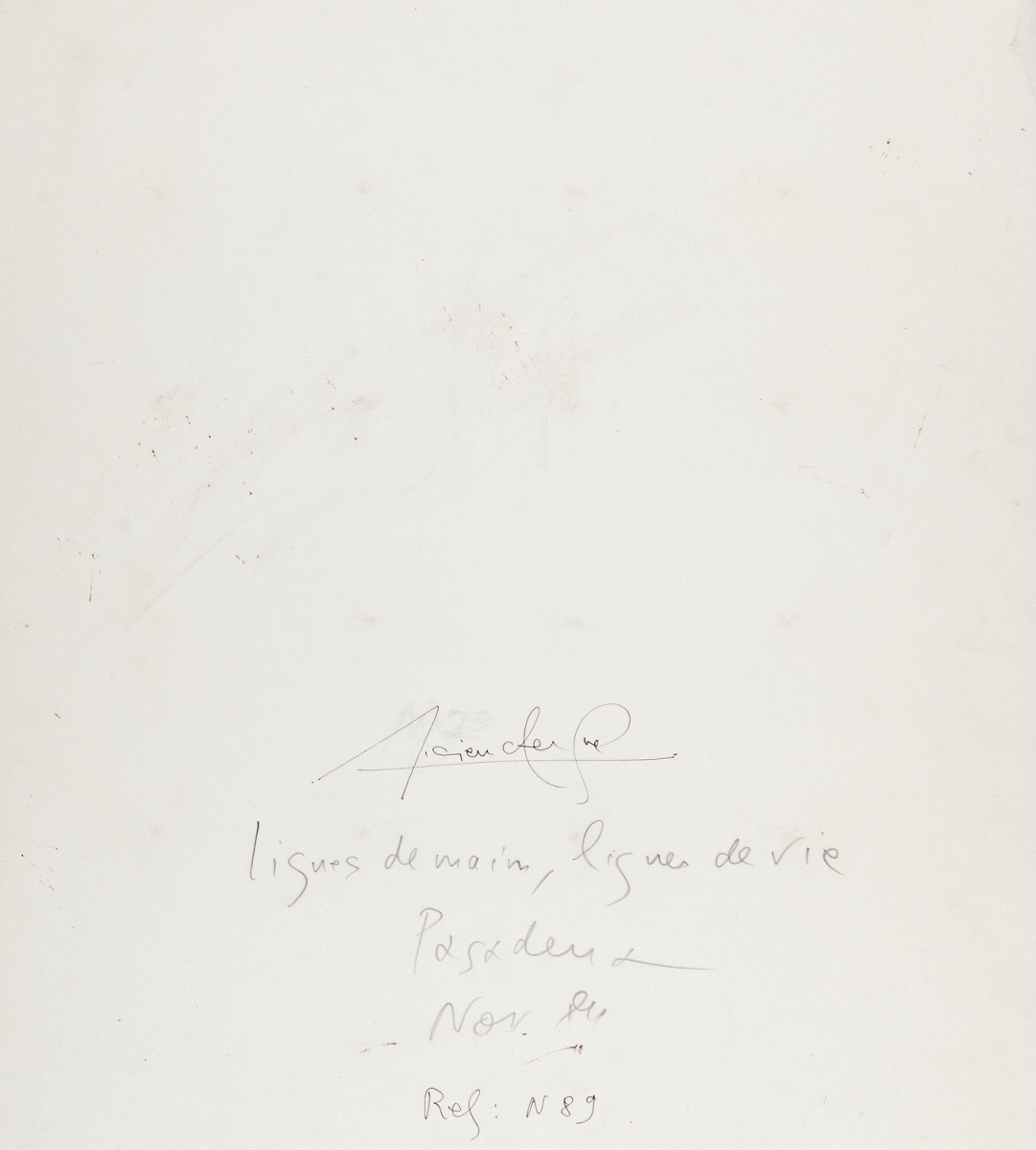 Ligues de Main, Ligues de Vie, Pasadena ( Unique 25 Image Collage of Polaroids)