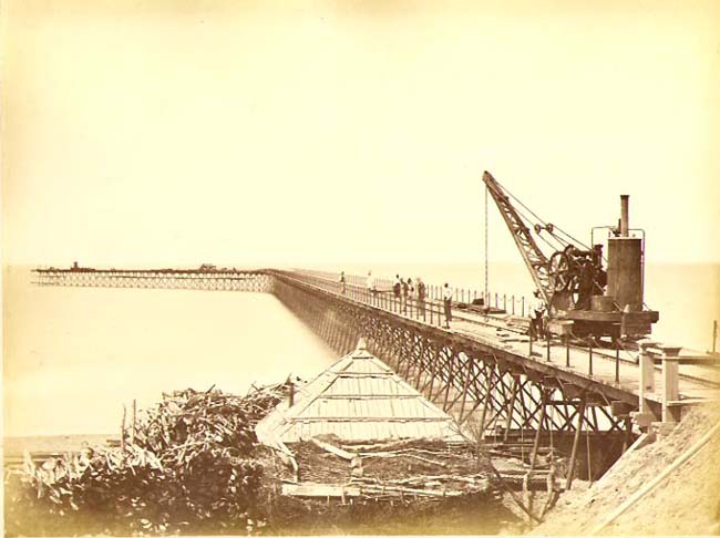 Anonymous - Mr. Baly's Pier at Poti Caucasus (Crimea)