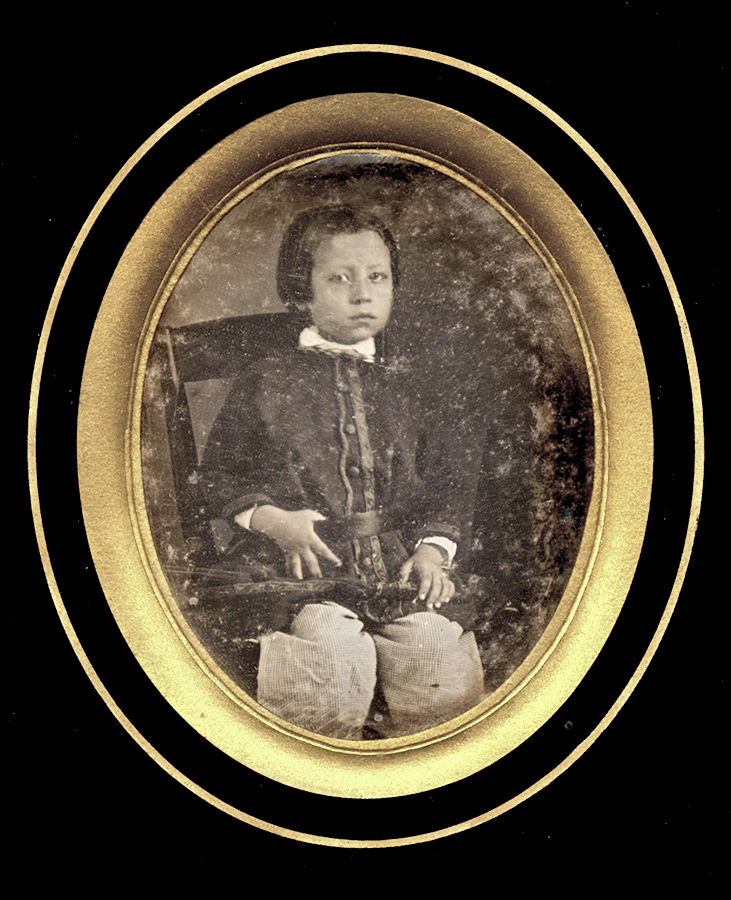 Anonymous - Little Asian Boy in Ladder Back Chair Anonymous - Little Asian Boy in Ladder Back Chair