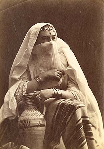 Anonymous - Portrait of a Veiled, Algerian Woman Anonymous - Portrait of a Veiled, Algerian Woman