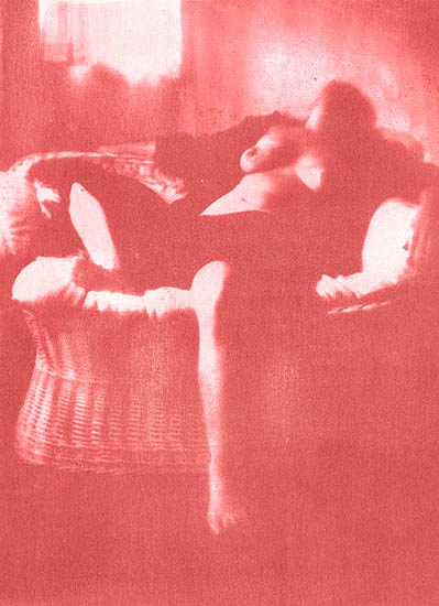 Ted Jones - Nude on Wicker Chair Ted Jones - Nude on Wicker Chair