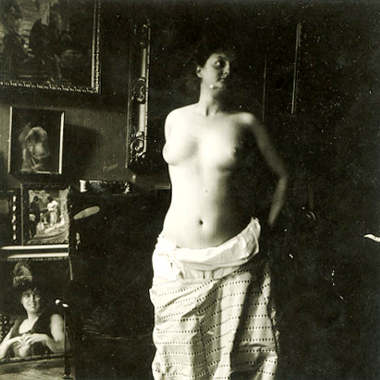 Female Nude Study in the Studio (Standing)