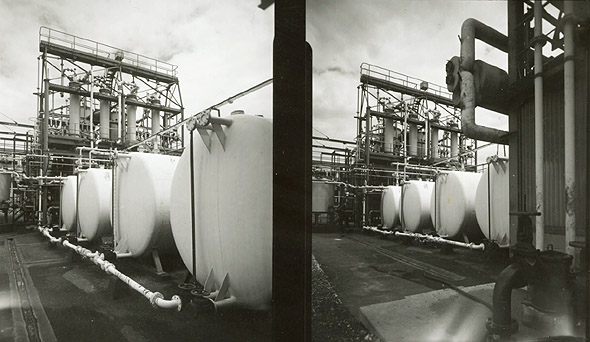 Robert Doisneau - Industrial Plant at Saint-Gobain, Le Havre, France