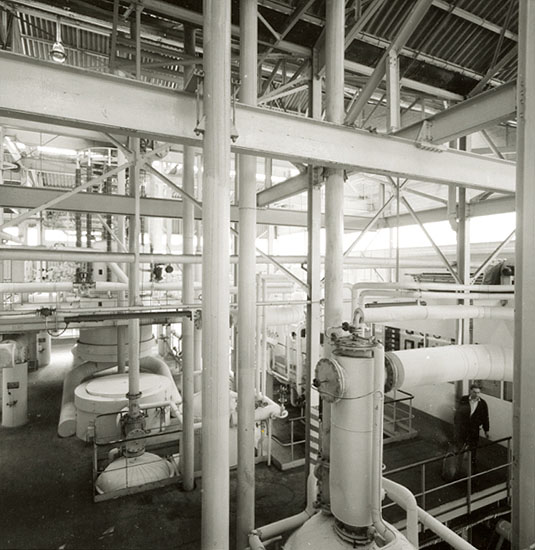 Robert Doisneau - Industrial Plant at Saint-Gobain, Le Havre, France