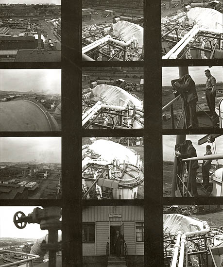 Robert Doisneau - Industrial Plant at Saint-Gobain, Le Havre, France